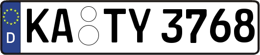 KA-TY3768