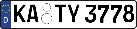 KA-TY3778