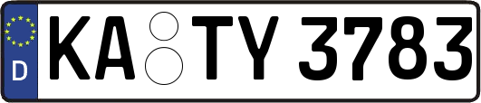 KA-TY3783