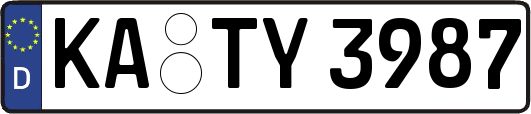 KA-TY3987