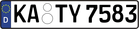KA-TY7583