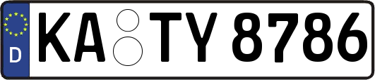 KA-TY8786