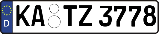 KA-TZ3778