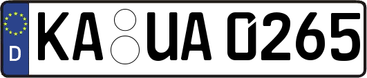 KA-UA0265