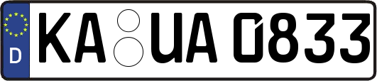 KA-UA0833