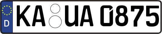 KA-UA0875