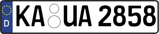 KA-UA2858