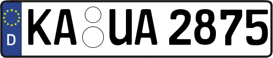 KA-UA2875