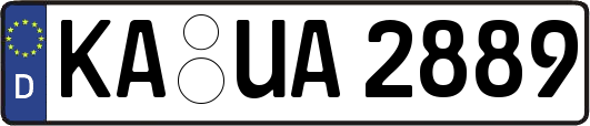KA-UA2889