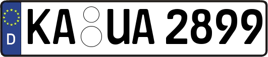 KA-UA2899