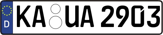KA-UA2903