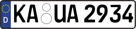 KA-UA2934