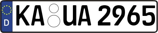 KA-UA2965