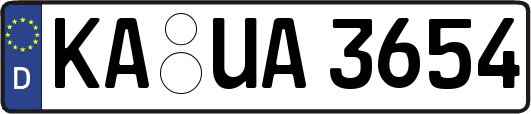 KA-UA3654