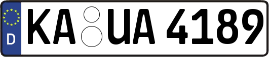 KA-UA4189