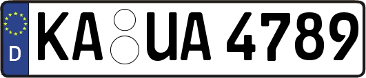 KA-UA4789