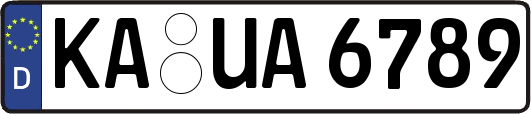 KA-UA6789
