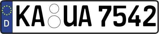 KA-UA7542