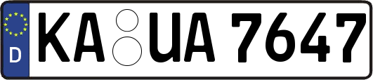 KA-UA7647
