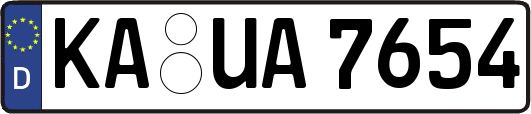 KA-UA7654
