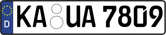 KA-UA7809