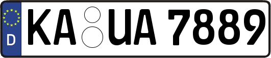 KA-UA7889