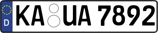 KA-UA7892