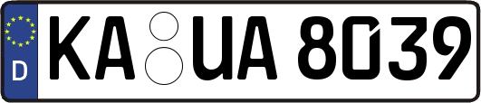 KA-UA8039