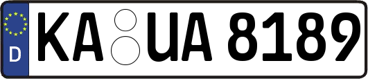 KA-UA8189