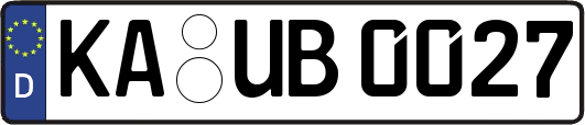 KA-UB0027
