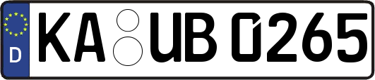 KA-UB0265