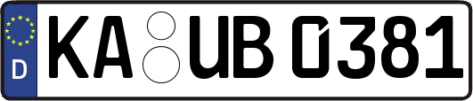 KA-UB0381