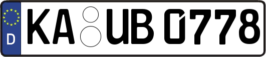 KA-UB0778