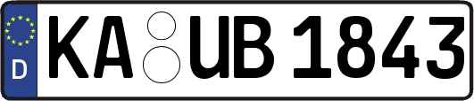 KA-UB1843