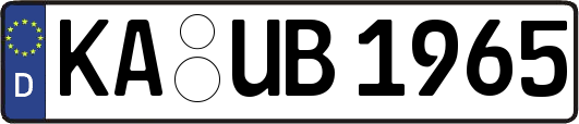 KA-UB1965