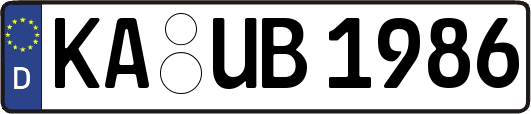 KA-UB1986
