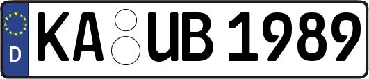 KA-UB1989