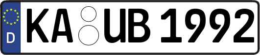 KA-UB1992