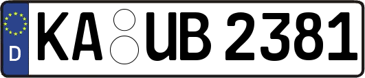 KA-UB2381