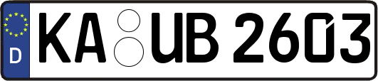 KA-UB2603