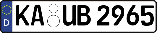 KA-UB2965