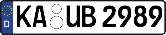 KA-UB2989