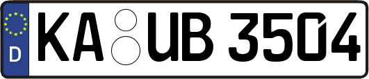 KA-UB3504