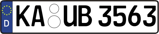 KA-UB3563