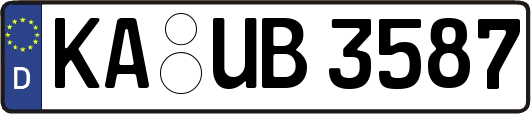KA-UB3587