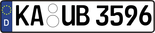 KA-UB3596