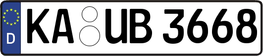 KA-UB3668