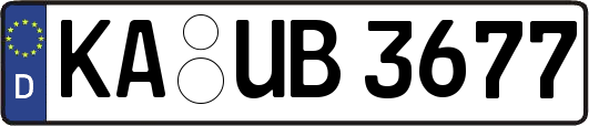 KA-UB3677