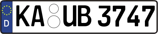 KA-UB3747