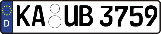 KA-UB3759